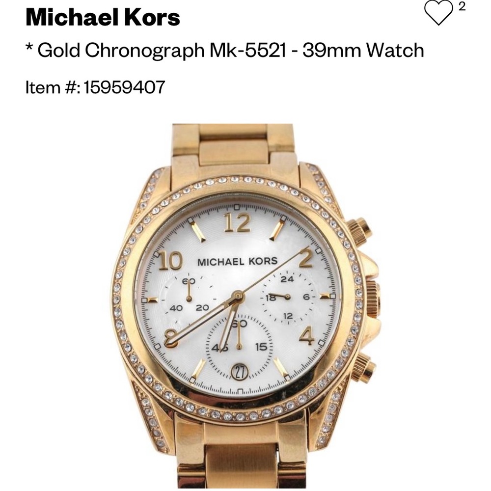 Michael Kors watch